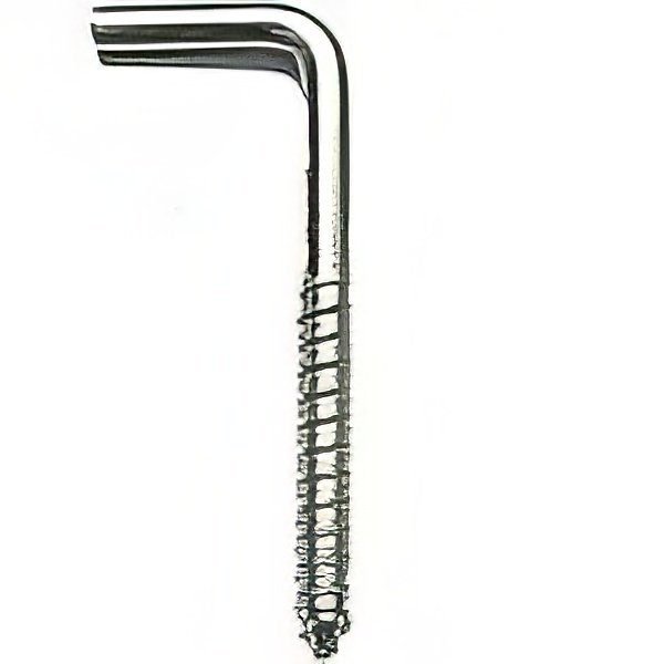 مسمارحرف كروم L ذهبى 2