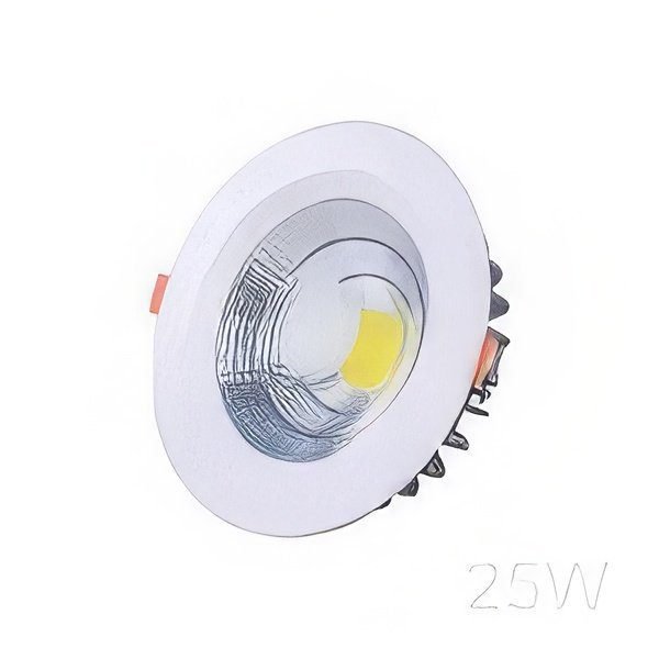كشاف ليد دفن 20سم ابيض همر مدور بعاكس 30 W