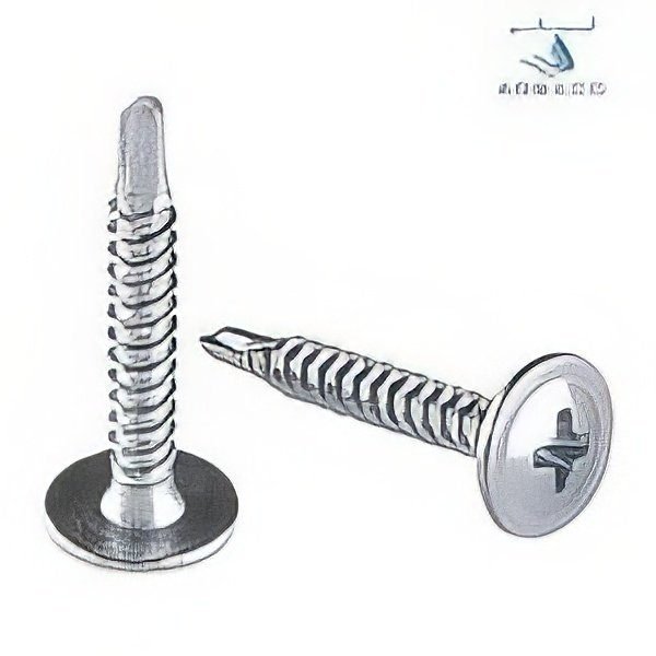 مسمار راس مفك مربع ابيض 7985 مقاس 16*6- 329