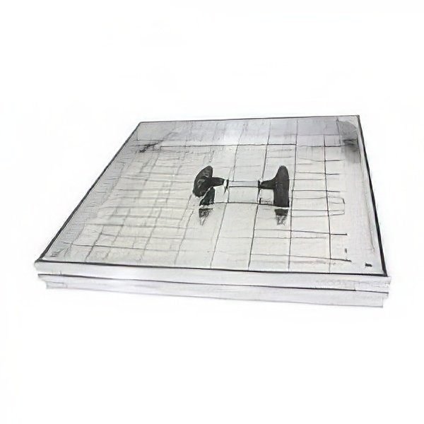 غطاء المنيوم 80 ×80 مزايا تفتيش